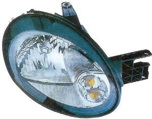 Dodge Neon 03(To:5-12, 03) Headlight (Code Lmb Black Housing) Head Lamp Driver Side Lh