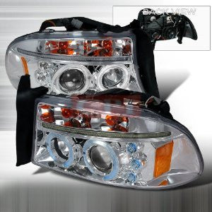 DODGE 1997-2001 DODGE DAKOTA PROJECTOR HEAD LAMPS/ HEADLIGHTS 1 SET RH&LH PERFORMANCE 1997,1998,1999,2000,2001