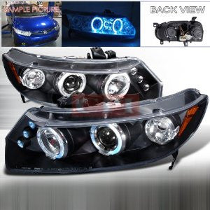 HONDA 2006-2008 HONDA CIVIC 2D PPOJECTOR HEADLIGHTS 1 SET RH&LH PERFORMANCE 2006,2007,2008