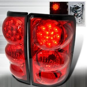 CHEVROLET/ CHEVY 95-00 CHEVY BLAZER - RED LED TAIL LIGHTS/ LAMPS - USA PERFORMANCE 1 SET RH & LH 1995,1996,1997,1998,1999,2000