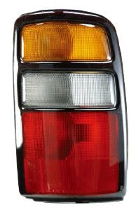 Gmc Suburban 04-05 /Yukon Xl/Yukon Xl Denali 04-05/Cv Tahoe 04-06 Tail Light (Black Rim) Tail Lamp Passenger Rh