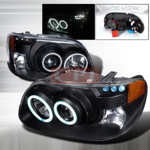 Ford 1995-2001 Ford Explorer Projector Head Lamps/ Headlights 1 Set Rh&Lh Performance 1995,1996,1997,1998,1999,2000,2001-e