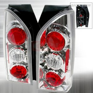 NISSAN 2005-2007 NISSAN XTERRA TAIL LIGHTS /LAMPS -CHROME 1 SET RH&LH PERFORMANCE 2005,2006,2007