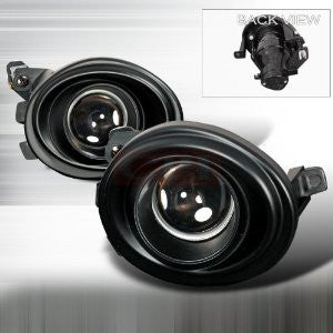 Bmw 2001-2006 Bmw E46 M3 3-Series Projector Fog Lights/ Lamps Black