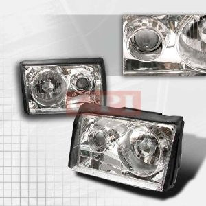 FORD 1987-1993 FORD MUSTANG COBRA PROJECTOR HEAD LAMPS/ HEADLIGHTS - CC 1 SET RH&LH PERFORMANCE 1987,1988,1989,1990,1991,1992,1993