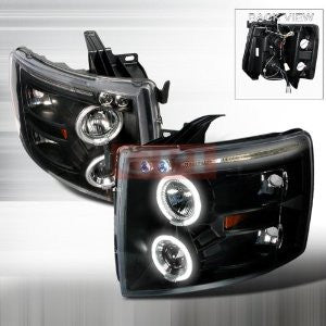 CHEVROLET 07-10 CHEVY SILVERADO CCFL PROJECTOR HEADLIGHT performance conversion kit  1 SET RH & LH 2007,2008,2009,2010