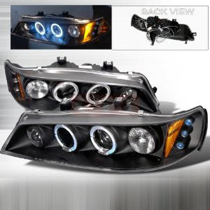 Honda 1994-1997 Honda Accord Halo Led Projector Head Lamps/ Headlights