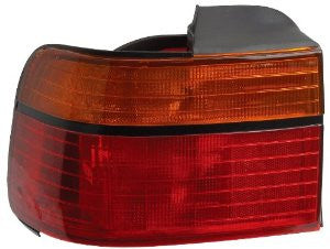 Honda Accord 90-91 Tail Light  Lens & Housing Rh 2D/4D Tail Lamp Passenger Side Rh