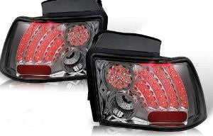 Ford Mustang Led Tail Light - Chrome/Smoke Performance-u