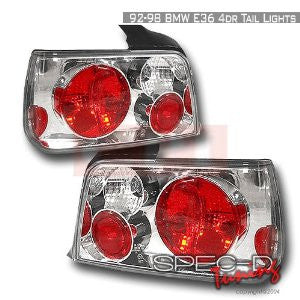 Bmw 1992-1998 Bmw E36 4Dr 3-Series Tail Lights /Lamps - Euro