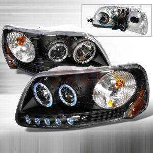 Ford 1997-2003 Ford F150 1Pc Projector Head Lamps/ Headlights