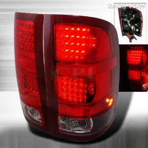 CHEVROLET/GMC 2007-2009 GMC SIERRA L.E.D TAIL LIGHTS /LAMPS 1 SET RH&LH PERFORMANCE 2007,2008,2009