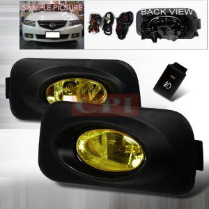 ACURA 2004-2005 ACURA TSX OEM STYLE FOG LIGHTS/ LAMPS - AMBER PERFORMANCE 1 SET RH & LH 2004,2005