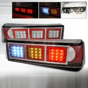 Ford 87-93 Ford Mustang Led Tail Lights Performance 1 Set Rh & Lh-u