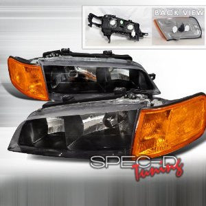 HONDA 94-97 HONDA ACCORD PROJECTOR HEAD LIGHTS/ LAMPS COMBO   1 SET RH & LH 1994,1995,1996,1997