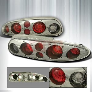 Chevrolet 1993-2002 Chevy Camaro Tail Lights /Lamps Gun Metal