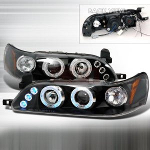 Toyota 1993-1997 Toyota Corolla Projector Head Lamps/ Headlights-o