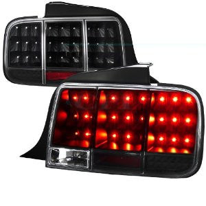 Ford Mustang Sequential Led Taillights - Black Performance Conversion Kit