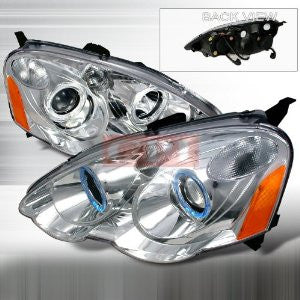 Acura 2002-2004 Acura Rsx Projector Head Lamps/ Headlights 1 Set Rh&Lh Performance 2002,2003,2004