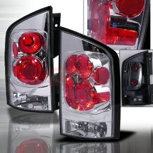 NISSAN 2004-2006 NISSAN ARMADA TAIL LIGHTS /LAMPS - CHROME 1 SET RH&LH PERFORMANCE 2004,2005,2006