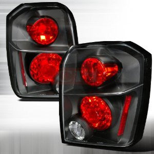 DODGE 2007-2008 DODGE CALIBER TAIL LIGHTS /LAMPS - BLACK 1 SET RH&LH PERFORMANCE 2007,2008