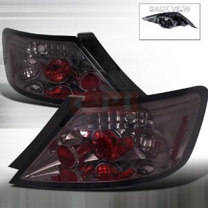 HONDA 06-10 CIVIC TAIL LIGHT 2DR SMOKED LENS CHROME HOUSING PERFORMANCE 1 SET RH & LH 2006,2007,2008,2009,2010