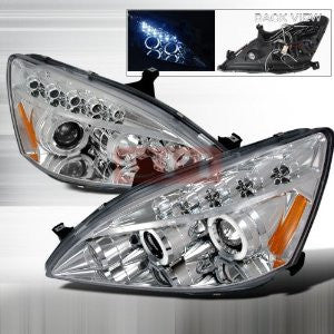 Honda 03-07 Honda Accord Ccfl Projector Headlight Performance 1 Set Rh & Lh 2003,2004,2005,2006,2007