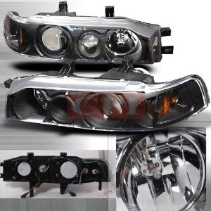 HONDA 1990-1993 HONDA ACCORD PROJECTOR HEAD LAMPS/ HEADLIGHTS 1 SET RH&LH PERFORMANCE 1990,1991,1992,1993