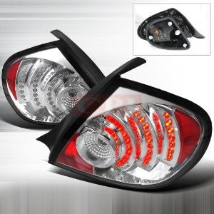 Dodge 2003-2005 Dodge Neon Chrome Led Tail Lights /Lamps