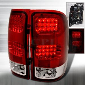 Chevrolet/Gmc 2007-2009 Gmc Sierra Led Tail Lights /Lamps 1 Set Rh&Lh Performance 2007,2008,2009