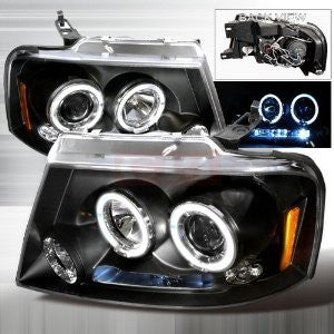 Ford 04-08 Ford F150 Ccfl Halo Projector Headlight