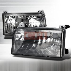 Ford 1992-1997 Ford F150/F250/F350 Headlights/ Head Lamps-Euro Style Performance 1992,1993,1994,1995,1996,1997