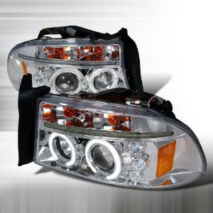 Dodge 97-01 Dodge Dakota Ccfl Projector Headlight-r