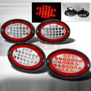 Chevrolet 1997-2002 Chevy Corvette Led Tail Lights -