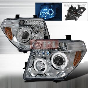 NISSAN 2005-2006 PATHFINDER/ FRONTIER PROJECTOR HEAD LAMPS/ HEADLIGHTS 1 SET RH&LH   2005,2006