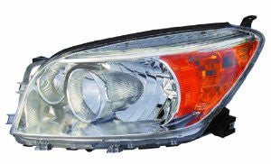 Toyota Rav-4 06-08 (Base,Limited Model) Headlight (Chrome Housing) Head Lamp Passenger Side Rh