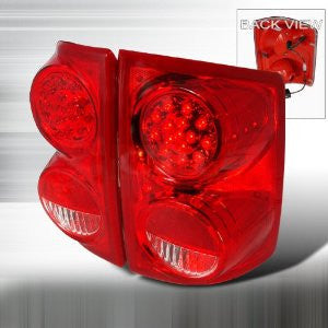 Dodge 2005-2006 Dodge Dakota Led Tail Lights /Lamps - Red