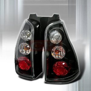 Toyota 2003-2005 Toyota 4 Runner Tail Lights /Lamps Black