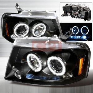 FORD 04-08 FORD F150 CCFL HALO PROJECTOR HEADLIGHT   1 SET RH & LH 2004,2005,2006,2007,2008