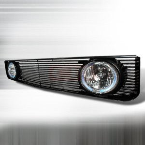 Ford 2005-2006 Mustang V6 Grille W/Halo Fog Lights Performance-a