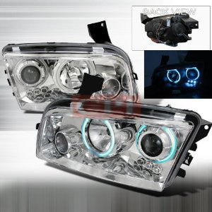 DODGE 2005-2008 DODGE CHARGER PROJECTOR HEAD LAMPS/ HEADLIGHTS 1 SET RH&LH   2005,2006,2007,2008