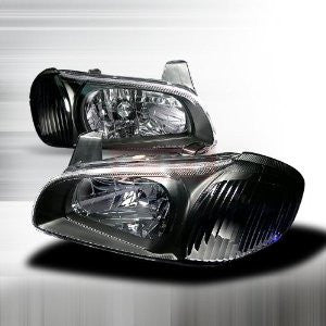 Nissan 2000-2003 Nissan Maxima Headlights/ Head Lamps - Crystal-Euro Style