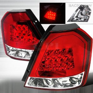 Chevrolet 2007-2008 Chevy Aveo Led Tail Lights /Lamps - Red