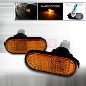 HONDA 1992-1995 HONDA CIVIC FLAT SIDE MARKERS- PERFORMANCE 1 SET OF RH & LH 1992,1993,1994,1995