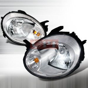 DODGE 2003-2005 DODGE NEON CRYSTAL HEADLIGHTS/ HEAD LAMPS-EURO STYLE PERFORMANCE 2003,2004,2005