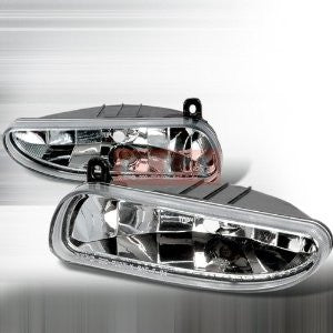 FORD 1999-2004 FORD MUSTANG FOG LIGHTS/ LAMPS - CLEAR PERFORMANCE 1 SET RH & LH 1999,2000,2001,2002,2003,2004