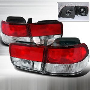 Honda 1996-2000 Honda Civic 2Dr Tail Lights /Lamps Euro