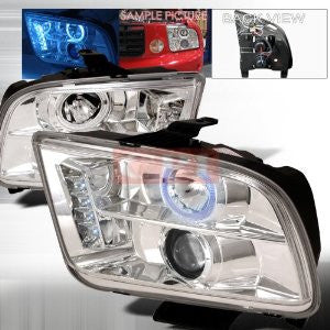 Ford 2005-2007 Ford Mustang Projector Head Lamps/ Headlights 1 Set Rh&Lh Performance 2005,2006,2007