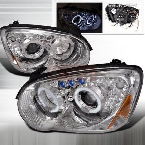 Subaru 04-05 Subaru Impreza - Chrome Projector Head Lights/ Lamps -