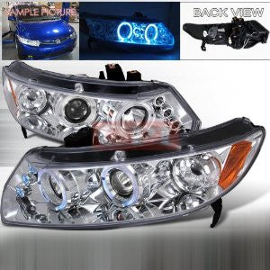 Honda 2006-2008 Honda Civic 2D Projector Head Lamps/ Headlights 1 Set Rh&Lh Performance 2006,2007,2008